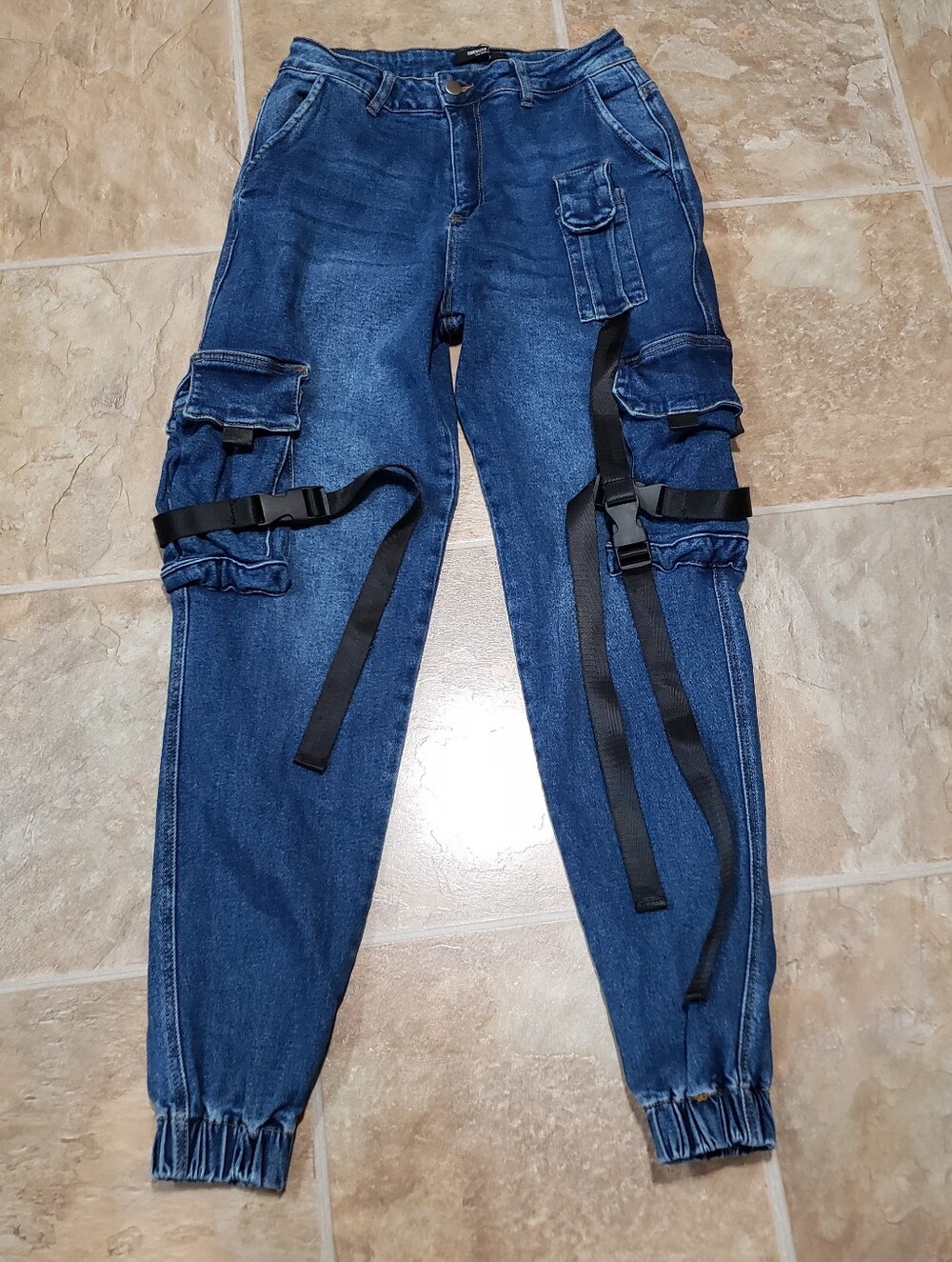 American Bazi Strappy Jeans